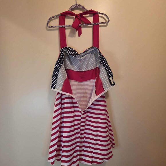 Tide Queen Americana Halter Dress XXL - Picture 4 of 5